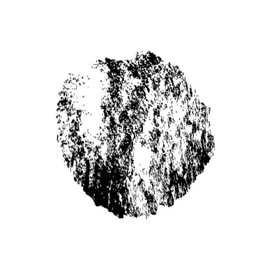 Grunge üst üste biniyor. Soyut siyah-beyaz vektör arkaplanı. Çatlak, leke ve noktalarda kirli desenli tek renkli klasik yüzey. Karanlık korku tarzında eski bir duvar.