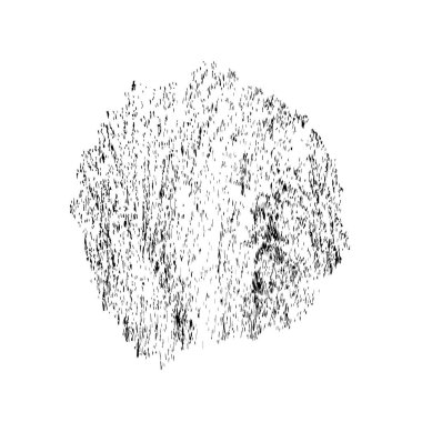 Grunge siyah ve beyaz dokusu. Soyut nokta izole edildi