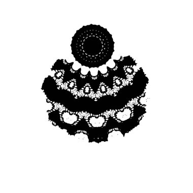 Grunge üst üste biniyor. Soyut siyah-beyaz vektör arkaplanı. Çatlak, leke ve noktalarda kirli desenli tek renkli klasik yüzey. Karanlık korku tarzında eski bir duvar.