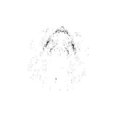 Grunge üst üste biniyor. Soyut siyah-beyaz vektör arkaplanı. Çatlak, leke ve noktalarda kirli desenli tek renkli klasik yüzey. Karanlık korku tarzında eski bir duvar.