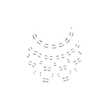 Grunge üst üste biniyor. Soyut siyah-beyaz vektör arkaplanı. Çatlak, leke ve noktalarda kirli desenli tek renkli klasik yüzey. Karanlık korku tarzında eski bir duvar.