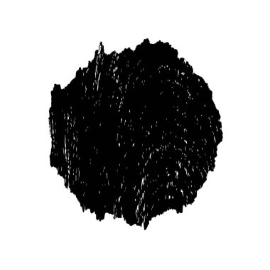 Grunge siyah ve beyaz dokusu. Soyut nokta izole edildi