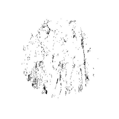 Grunge üst üste biniyor. Soyut siyah-beyaz vektör arkaplanı. Çatlak, leke ve noktalarda kirli desenli tek renkli klasik yüzey. Karanlık korku tarzında eski bir duvar.