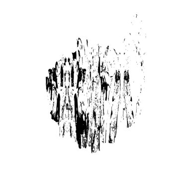 Grunge üst üste biniyor. Soyut siyah-beyaz vektör arkaplanı. Çatlak, leke ve noktalarda kirli desenli tek renkli klasik yüzey. Karanlık korku tarzında eski bir duvar.