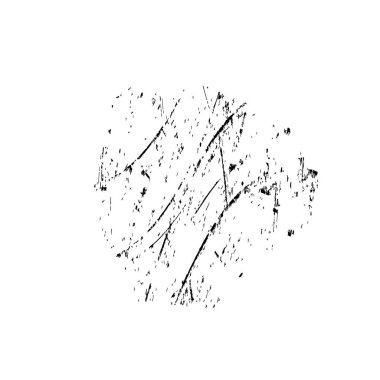 Grunge üst üste biniyor. Soyut siyah-beyaz vektör arkaplanı. Çatlak, leke ve noktalarda kirli desenli tek renkli klasik yüzey. Karanlık korku tarzında eski bir duvar.