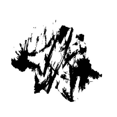 Grunge üst üste biniyor. Soyut siyah-beyaz vektör arkaplanı. Çatlak, leke ve noktalarda kirli desenli tek renkli klasik yüzey. Karanlık korku tarzında eski bir duvar.