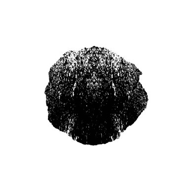 Grunge siyah ve beyaz dokusu. Soyut nokta izole edildi