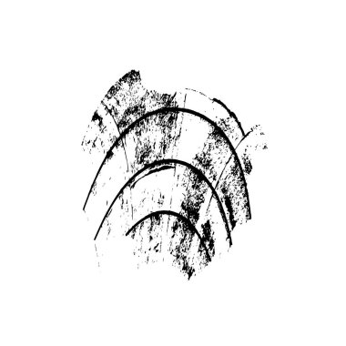 Grunge üst üste biniyor. Soyut siyah-beyaz vektör arkaplanı. Çatlak, leke ve noktalarda kirli desenli tek renkli klasik yüzey. Karanlık korku tarzında eski bir duvar.