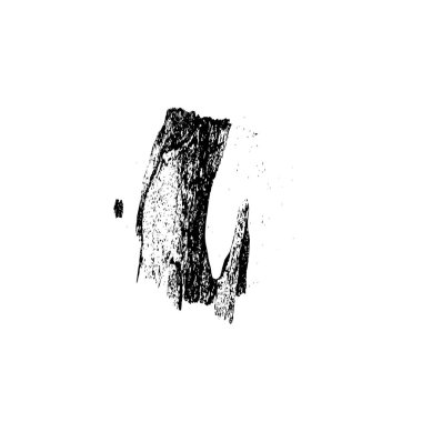 Grunge üst üste biniyor. Soyut siyah-beyaz vektör arkaplanı. Çatlak, leke ve noktalarda kirli desenli tek renkli klasik yüzey. Karanlık korku tarzında eski bir duvar.