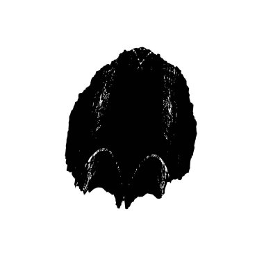 Grunge üst üste biniyor. Soyut siyah-beyaz vektör arkaplanı. Çatlak, leke ve noktalarda kirli desenli tek renkli klasik yüzey. Karanlık korku tarzında eski bir duvar.