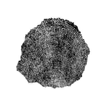 Grunge siyah ve beyaz dokusu. Soyut nokta izole edildi