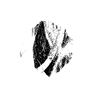 Grunge üst üste biniyor. Soyut siyah-beyaz vektör arkaplanı. Çatlak, leke ve noktalarda kirli desenli tek renkli klasik yüzey. Karanlık korku tarzında eski bir duvar.