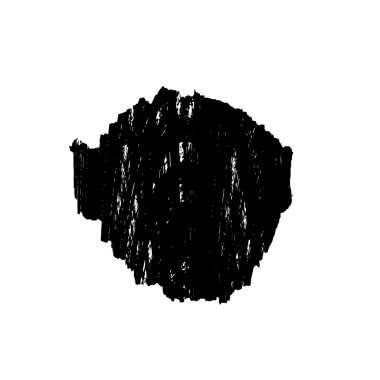 Grunge siyah ve beyaz dokusu. Soyut nokta izole edildi