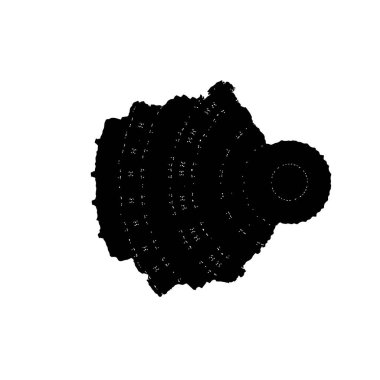 Grunge üst üste biniyor. Soyut siyah-beyaz vektör arkaplanı. Çatlak, leke ve noktalarda kirli desenli tek renkli klasik yüzey. Karanlık korku tarzında eski bir duvar.