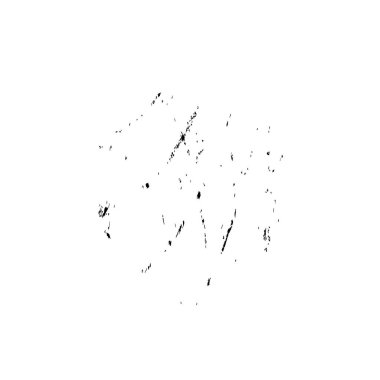 Grunge üst üste biniyor. Soyut siyah-beyaz vektör arkaplanı. Çatlak, leke ve noktalarda kirli desenli tek renkli klasik yüzey. Karanlık korku tarzında eski bir duvar.