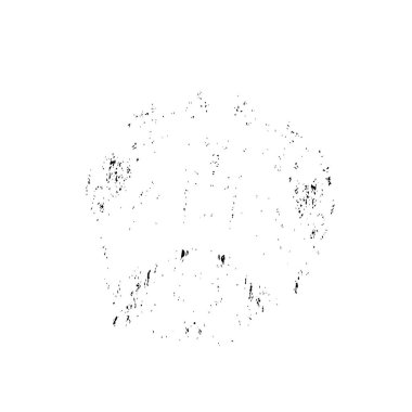 Grunge üst üste biniyor. Soyut siyah-beyaz vektör arkaplanı. Çatlak, leke ve noktalarda kirli desenli tek renkli klasik yüzey. Karanlık korku tarzında eski bir duvar.