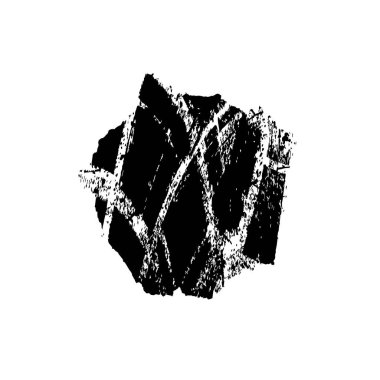 Grunge üst üste biniyor. Soyut siyah-beyaz vektör arkaplanı. Çatlak, leke ve noktalarda kirli desenli tek renkli klasik yüzey. Karanlık korku tarzında eski bir duvar.