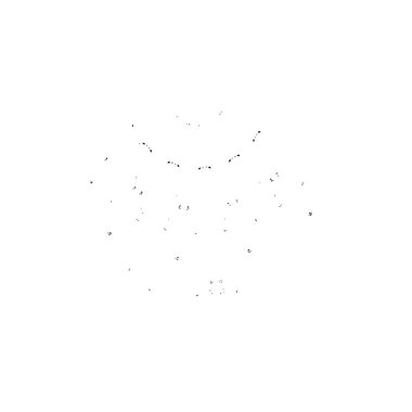 Grunge üst üste biniyor. Soyut siyah-beyaz vektör arkaplanı. Çatlak, leke ve noktalarda kirli desenli tek renkli klasik yüzey. Karanlık korku tarzında eski bir duvar.