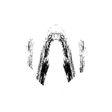 Grunge dokusu siyah beyaz. Soyut nokta izole edildi