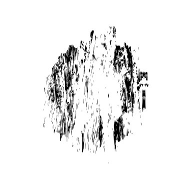 Grunge üst üste biniyor. Soyut siyah-beyaz vektör arkaplanı. Çatlak, leke ve noktalarda kirli desenli tek renkli klasik yüzey. Karanlık korku tarzında eski bir duvar.