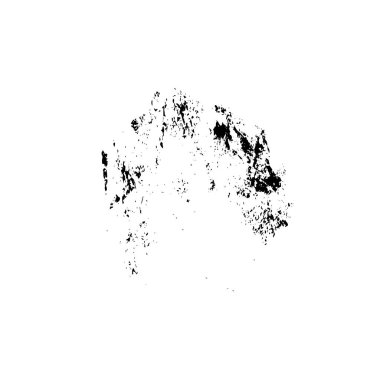 Grunge üst üste biniyor. Soyut siyah-beyaz vektör arkaplanı. Çatlak, leke ve noktalarda kirli desenli tek renkli klasik yüzey. Karanlık korku tarzında eski bir duvar.