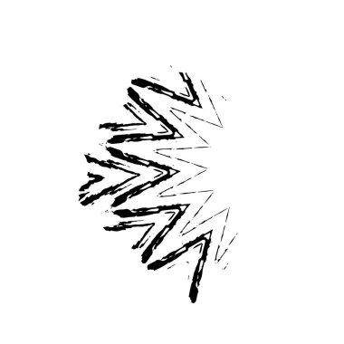 black and white brush stroke, creative element