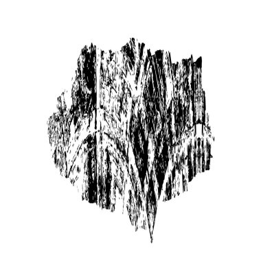 brush stroke, black and white creative element