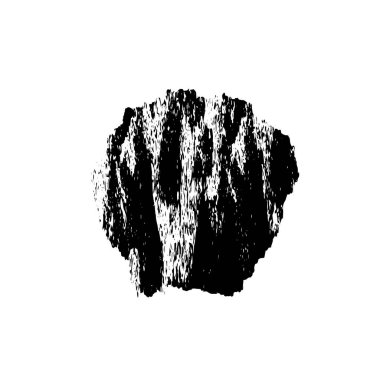 brush stroke, black and white creative element