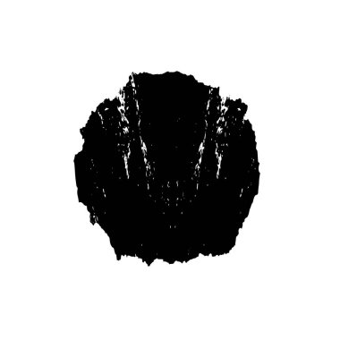 Grunge dokusu siyah beyaz. Soyut nokta izole edildi