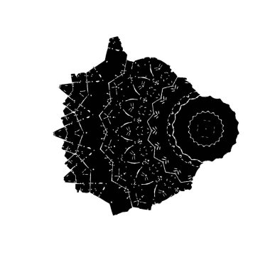 brush stroke, black and white creative element