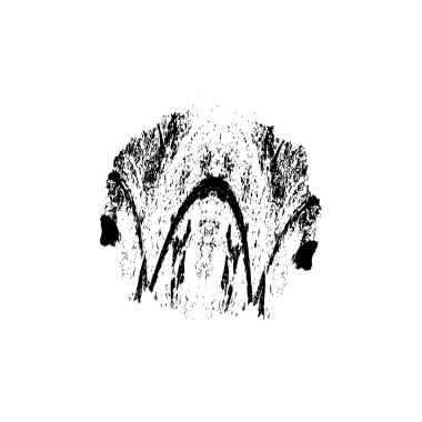 brush stroke, black and white creative element