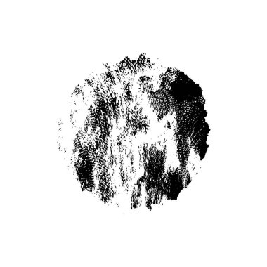 Grunge dokusu siyah beyaz. Soyut nokta izole edildi