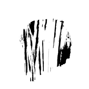 brush stroke, black and white creative element