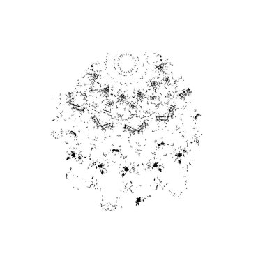 ağ bağlantısı, küresel iletişim ve bağlantı konsepti, vektör tasarımı. genel ağ bağlantısı.