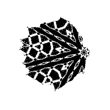 Tasarımınız için dekoratif süsleme vektörü çizimi