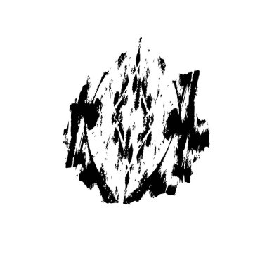 siyah ve beyaz grunge dokusu. Tasarım için soyut vektör illüstrasyonu