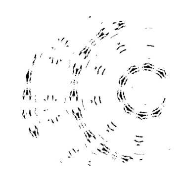 Soyut arkaplan. Monokrom dokusu. Siyah ve beyaz desenli arkaplan.