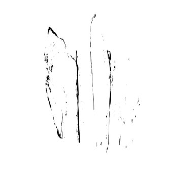 Grunge dokusu siyah beyaz. Soyut nokta izole edildi