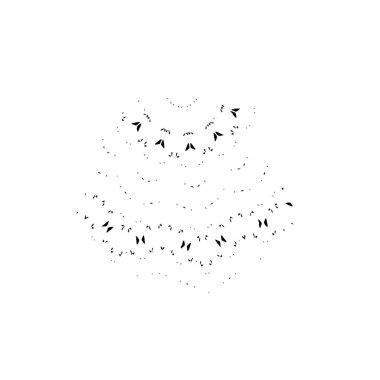 brush stroke, black and white creative element