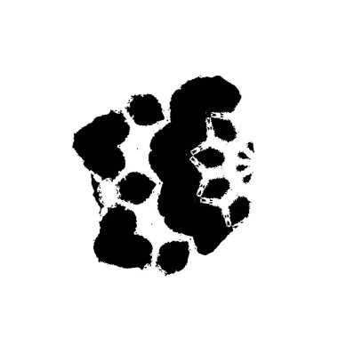 brush stroke, black and white creative element