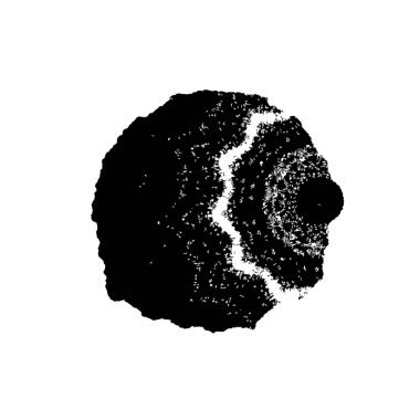 brush stroke, black and white creative element