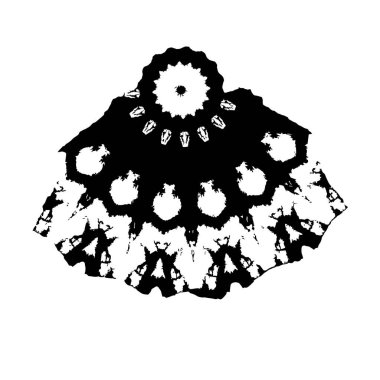 brush stroke, black and white creative element