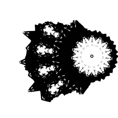 tek renkli grunge desenli arka plan vektör çizimi 