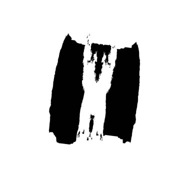 grunge noktası, beyaz arkaplanda soyut tasarım ögesi, vektör illüstrasyonu