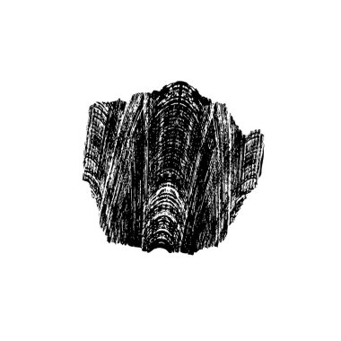 Siyah grafik renk yamaları fırça darbeleri arka plan tasarım ögesini etkiler