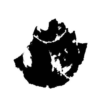 Siyah grafik renk yamaları fırça darbeleri arka plan tasarım ögesini etkiler