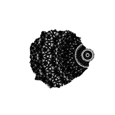 tek renkli grunge desenli arka plan vektör çizimi 