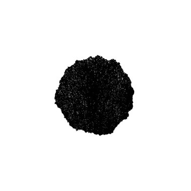 Beyaz arkaplanda soyut grunge mürekkep lekesi