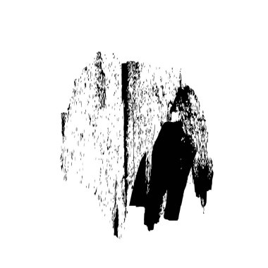 tek renkli grunge desenli arka plan vektör çizimi 