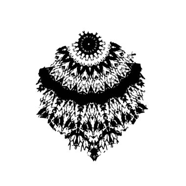 tek renkli grunge desenli arka plan vektör çizimi 